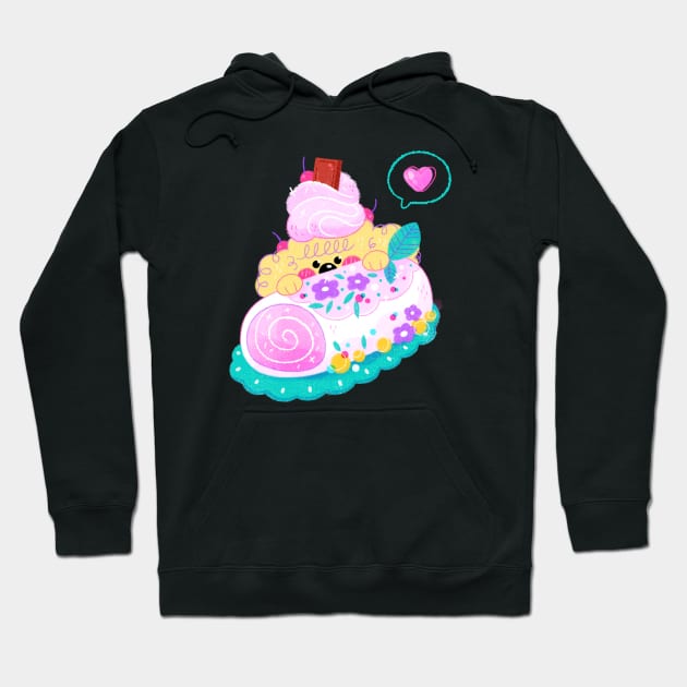 Cake Dog Hoodie by Laetitia Levilly